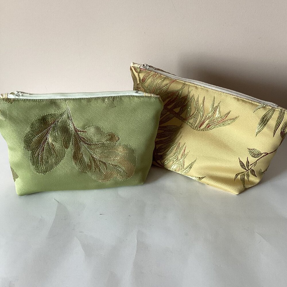 Handmade Make-up Cosmetic Toiletry Bags Small Travel Diaper Bags